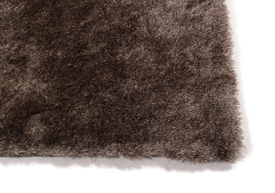 Hoogpolig vloerkleed Luxury bruin/taupe 15 - Karpi - Vloerkledenloods