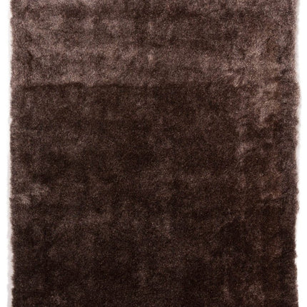 Hoogpolig vloerkleed Luxury bruin/taupe 15 - Karpi - Vloerkledenloods