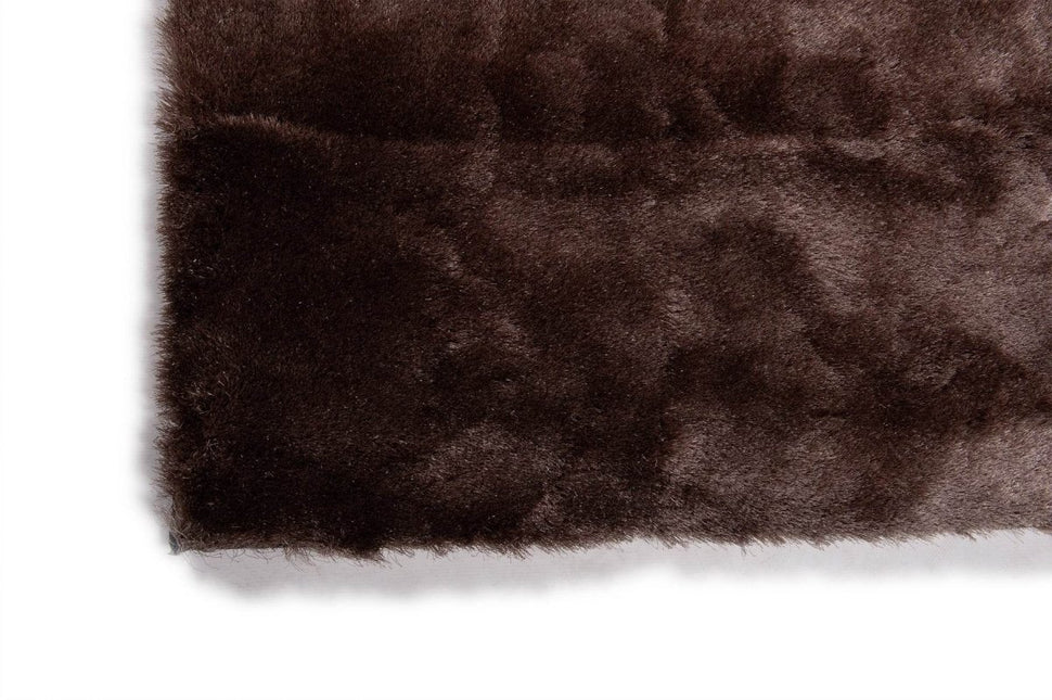 Hoogpolig vloerkleed Luxury taupe 17 - Karpi - Vloerkledenloods