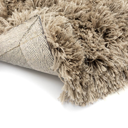 Hoogpolig vloerkleed Nika antraciet polyester - Interieur05 - Vloerkledenloods