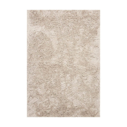 Hoogpolig vloerkleed Nika zand polyester - Interieur05 - Vloerkledenloods
