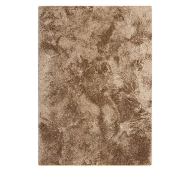 Hoogpolig vloerkleed Odelia bruin/taupe - Interieur05 - Vloerkledenloods