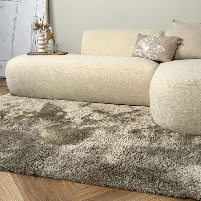 Hoogpolig vloerkleed Odelia stone - Interieur05 - Vloerkledenloods