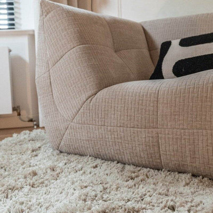 Pearl Soft Hoogpolig Vloerkleed Beige - 160x230 CM Pearl Soft Hoogpolig Vloerkleed Beige - 160x230 CM