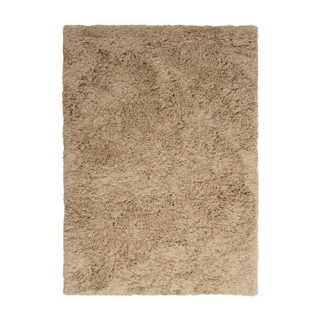 Hoogpolig Vloerkleed Pilo Beige Polyester Interieur05 - Vloerkledenloods