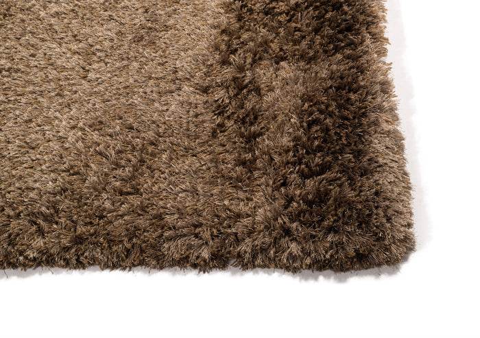 Hoogpolig vloerkleed Splendid taupe 15 - Karpi - Vloerkledenloods