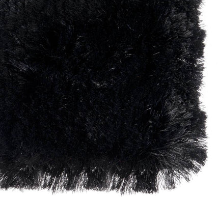 Hoogpolig vloerkleed Vogue black De Munk Carpets - Vloerkledenloods