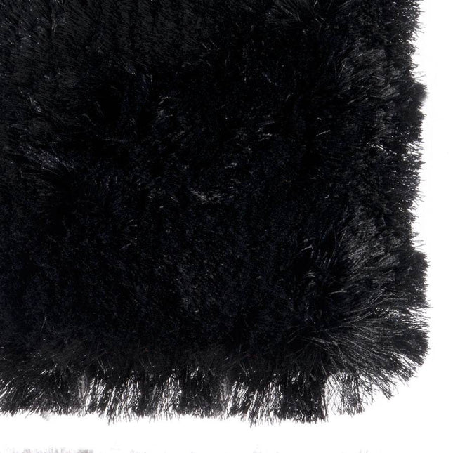 Hoogpolig vloerkleed Vogue black De Munk Carpets - Vloerkledenloods