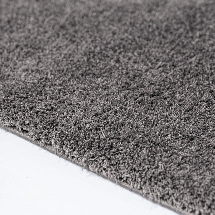 Hoogpolige Vloerkleden - Flair Rugs vloerkleed Tiara Donkergrijs - Vloerkledenloods