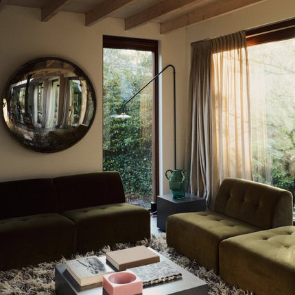 Hoogpolige Vloerkleden - HKliving shaggy vloerkleed Checkers 200x300cm - Vloerkledenloods