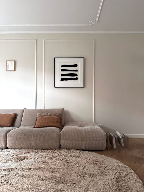 Hoogpolige Vloerkleden - Hoogpolig Organisch vloerkleed Furr Stone bruin - Interieur05 - Vloerkledenloods