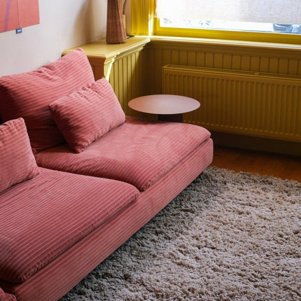 Hoogpolige Vloerkleden - Hoogpolig vloerkleed Pilo groen/beige polyester Interieur05 - Vloerkledenloods