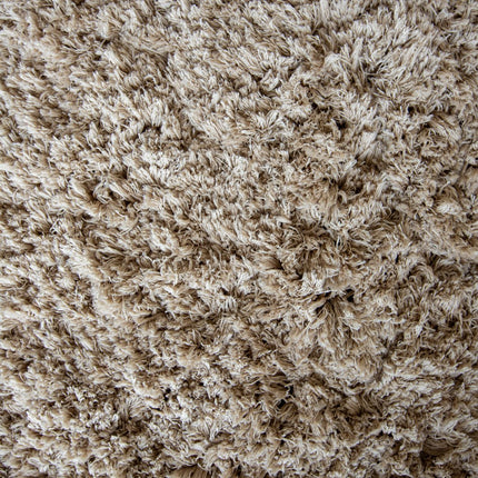 Hoogpolige Vloerkleden - Hoogpolig vloerkleed Pilo taupe polyester Interieur05 - Vloerkledenloods