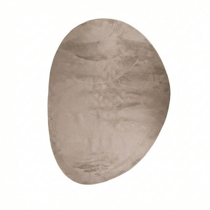 Hoogpolige Vloerkleden - Organisch zacht hoogpolig vloerkleed Lux beige/taupe - Vloerkledenloods