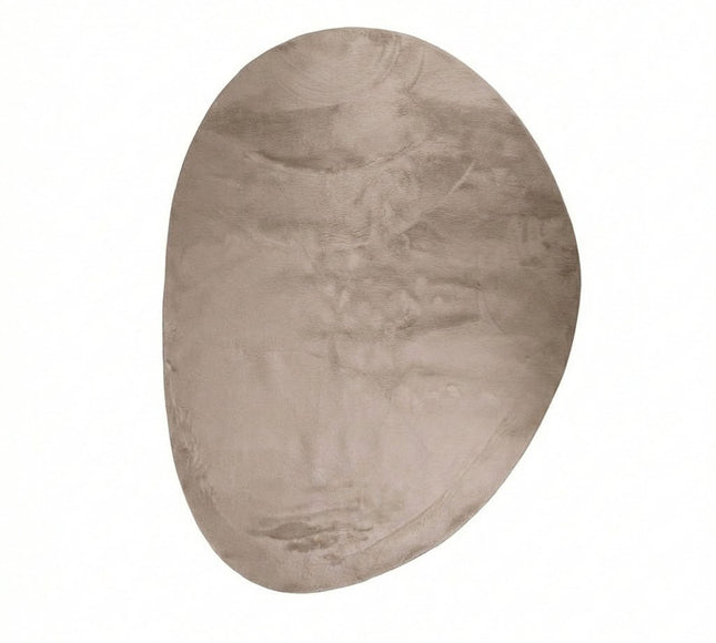 Hoogpolige Vloerkleden - Organisch zacht hoogpolig vloerkleed Lux beige/taupe - Vloerkledenloods