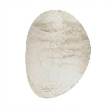 Hoogpolige Vloerkleden - Organisch zacht hoogpolig vloerkleed Lux creme - Vloerkledenloods