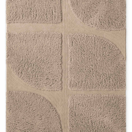 Hoogpolige vloerkleden - Ted Baker Lambeth hoogpolig vloerkleed Jasper Beige - Vloerkledenloods