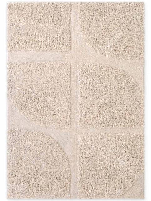Hoogpolige vloerkleden - Ted Baker Lambeth hoogpolig vloerkleed Jasper Crème - Vloerkledenloods