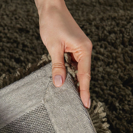 Hoogpolige vloerkleden - Ted Baker Lambeth hoogpolig vloerkleed Jasper Groen - Vloerkledenloods