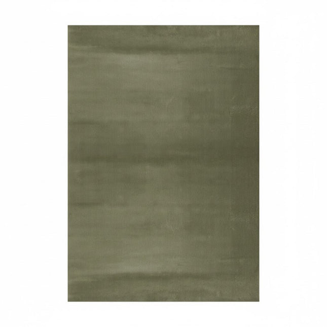 Hoogpolige Vloerkleden - Zacht hoogpolig vloerkleed Lux groen - Vloerkledenloods