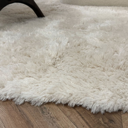 Hoogpolig vloerkleed Furr beige - Interieur05