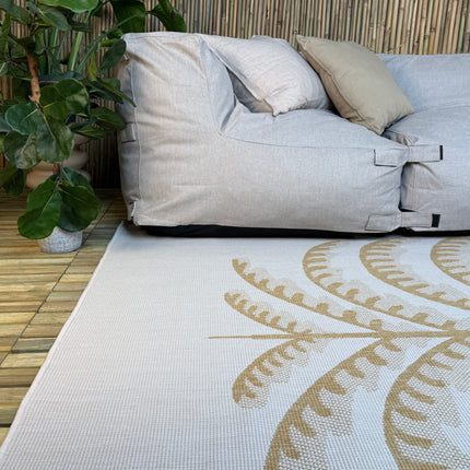 Buitenkleed Breeze geel/okergeel - Interieur05