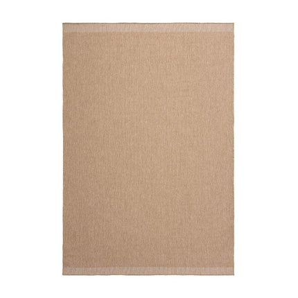 Jute buitenkleed Naturel Border - Vloerkledenloods