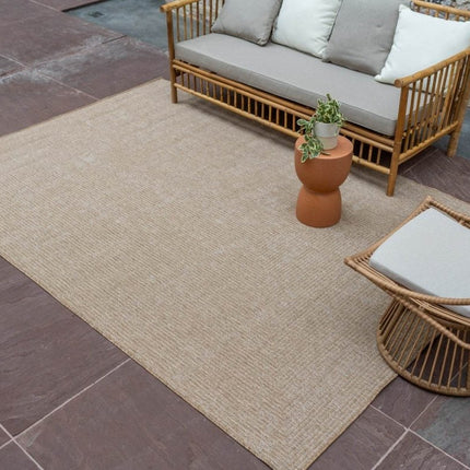 Jute buitenkleed Naturel Lines - Vloerkledenloods