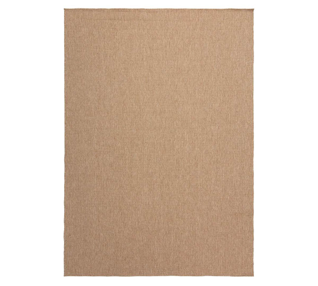 Jute buitenkleed Naturel Uni - Vloerkledenloods