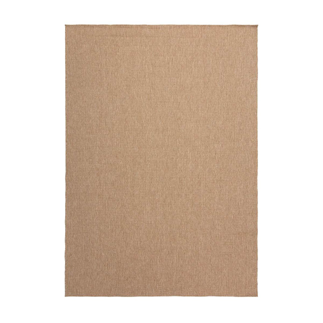 Jute buitenkleed Naturel Uni - Vloerkledenloods