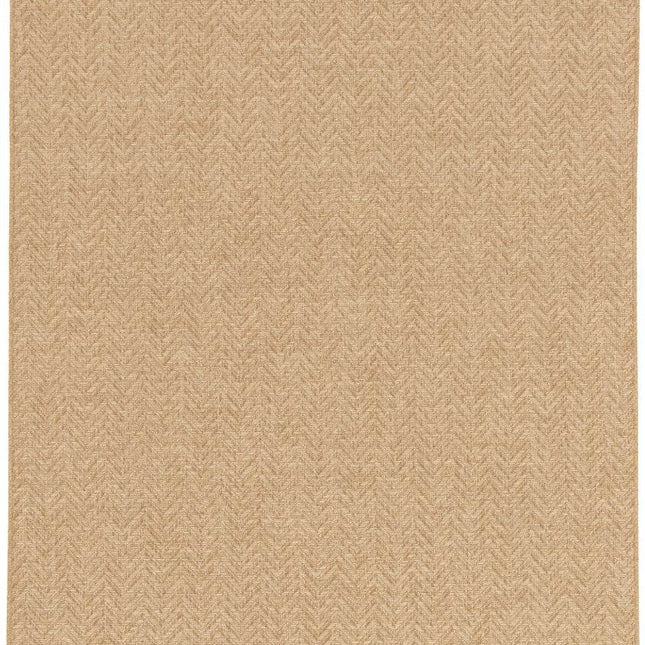Jute buitenkleed Naturel Visgraat - Vloerkledenloods