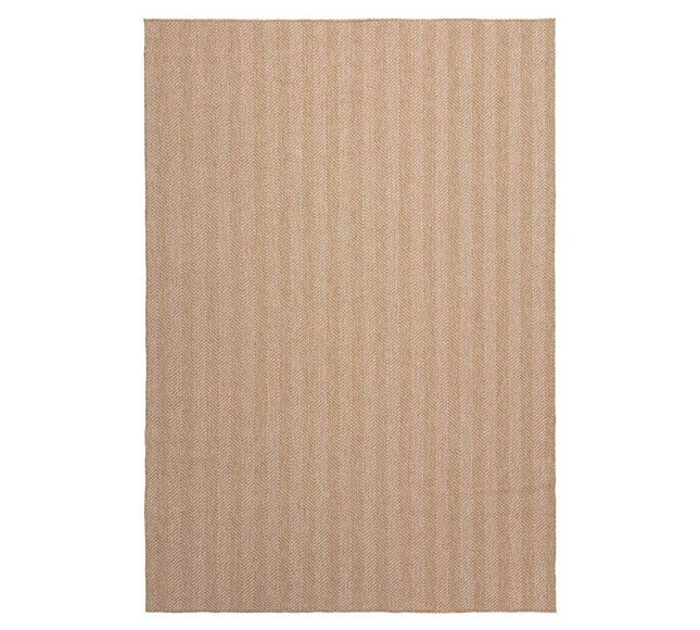 Jute buitenkleed Naturel ZigZag - Vloerkledenloods