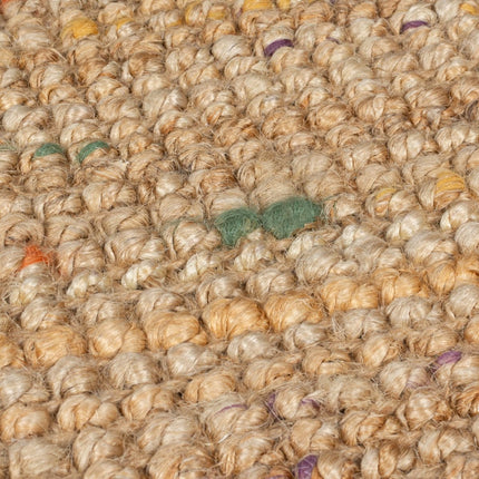Jute vloerkleden - Flair Rugs vloerkleed Jute Boucle Multi - Vloerkledenloods