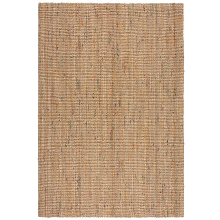 Jute vloerkleden - Flair Rugs vloerkleed Jute Boucle Naturel Groen - Vloerkledenloods