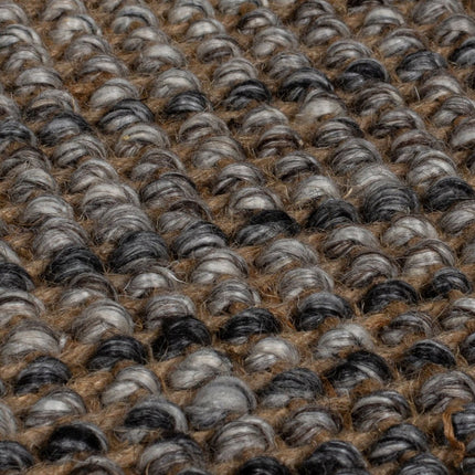 Jute vloerkleden - Flair Rugs vloerkleed Jute Ombre Grijs - Vloerkledenloods