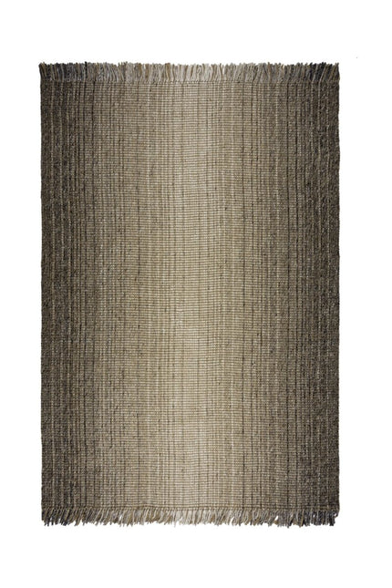 Jute vloerkleden - Flair Rugs vloerkleed Jute Ombre Grijs - Vloerkledenloods