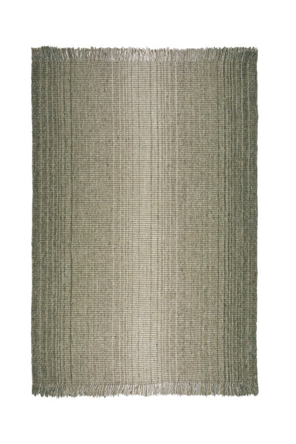 Jute vloerkleden - Flair Rugs vloerkleed Jute Ombre Groen - Vloerkledenloods