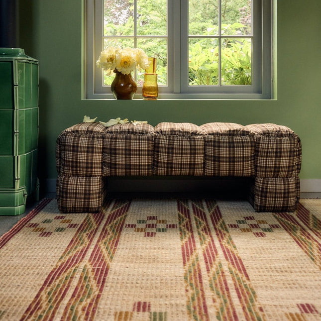 Jute vloerkleden - HKliving jute vloerkleed Norman 200x300cm - Vloerkledenloods