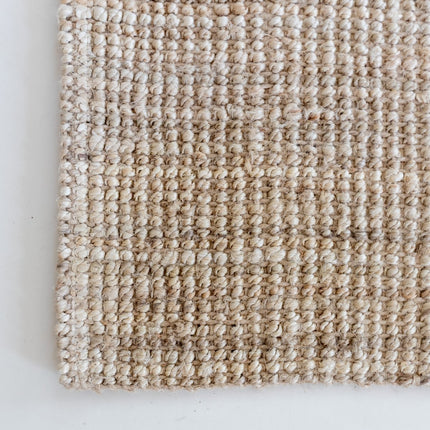 Jute vloerkleden - Jute vloerkleed Mumbai Licht Naturel/Creme Interieur05 - Vloerkledenloods