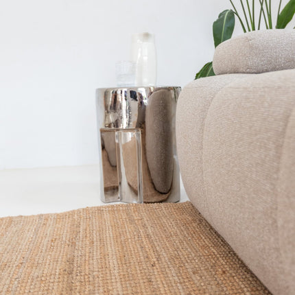 Jute vloerkleden - Jute vloerkleed Mumbai Naturel Interieur05 - Vloerkledenloods