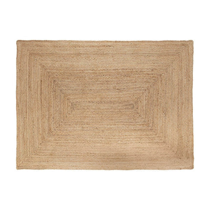 Jute Vloerkleed Rechthoek Naturel - Vloerkledenloods