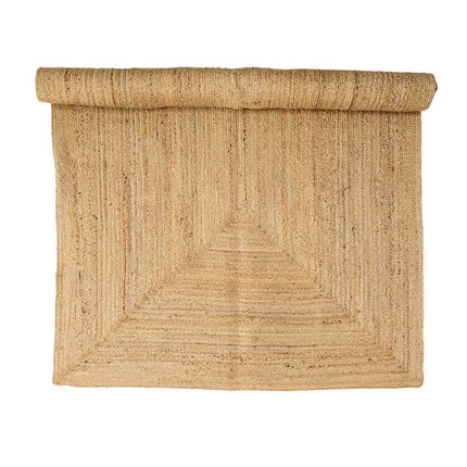 Jute Vloerkleed Rechthoek Naturel - Vloerkledenloods