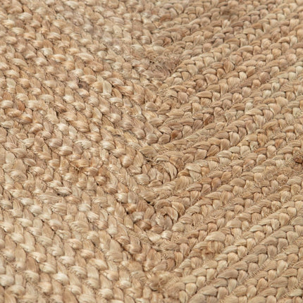 Jute Vloerkleed Rechthoek Naturel - Vloerkledenloods