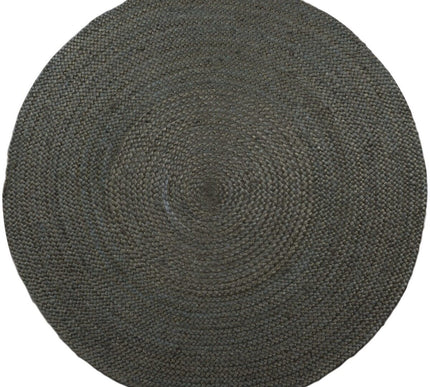 Rond vloerkleed Jute Groen