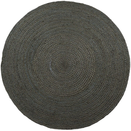 Rond vloerkleed Jute Groen