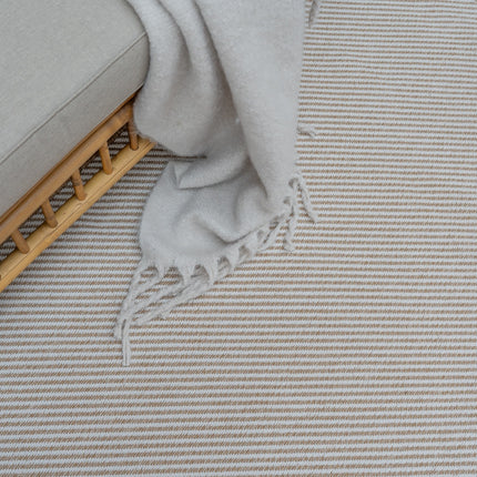Jute buitenkleed Naturel Border