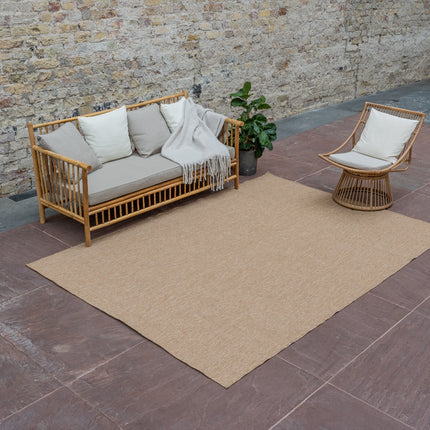 Jute buitenkleed Naturel Uni