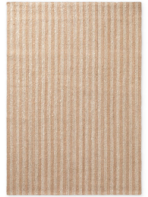 Juten vloerkleden - Elle Decoration Harvest jute vloerkleed Amber Naturel Ivoor/Goud - Vloerkledenloods