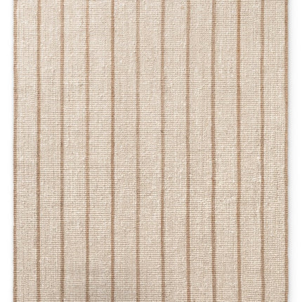 Juten vloerkleden - Elle Decoration Harvest jute vloerkleed Sierra Naturel Ivoor/Goud - Vloerkledenloods