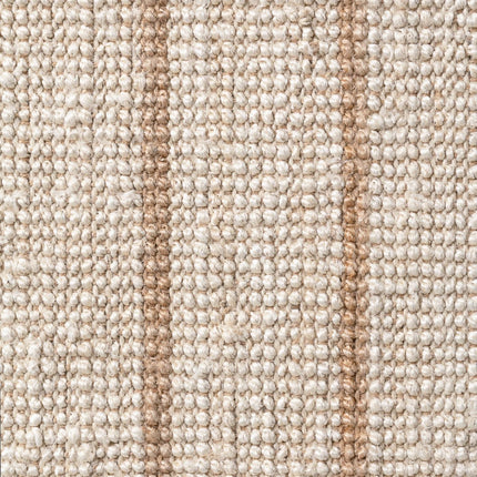 Juten vloerkleden - Elle Decoration Harvest jute vloerkleed Sierra Naturel Ivoor/Goud - Vloerkledenloods